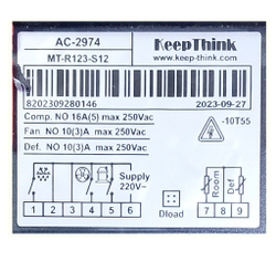 Контроллер KeepThink AC-2974 (MT-R123-S12) 2 датчика