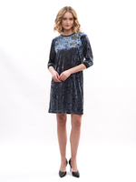 Платье женское бархатное