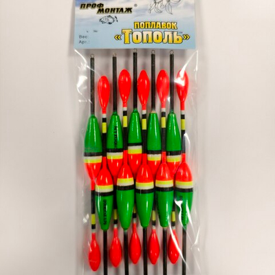 Набор поплавков ТОПОЛЬ 3g №305