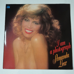 Винтажная виниловая пластинка LP Amanda Lear I Am A Photograph (Germany 1977) Blood And Honey
