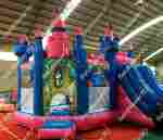 Коммерческий надувной батут "Волшебный замок", 5*4*4 м