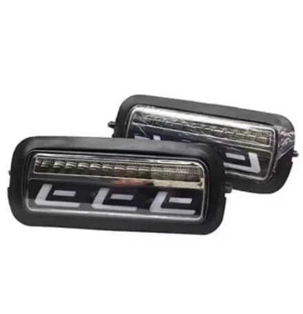 Диодные подфарники Нива 4х4/Легенд с ДХО и бегущим п/поворота