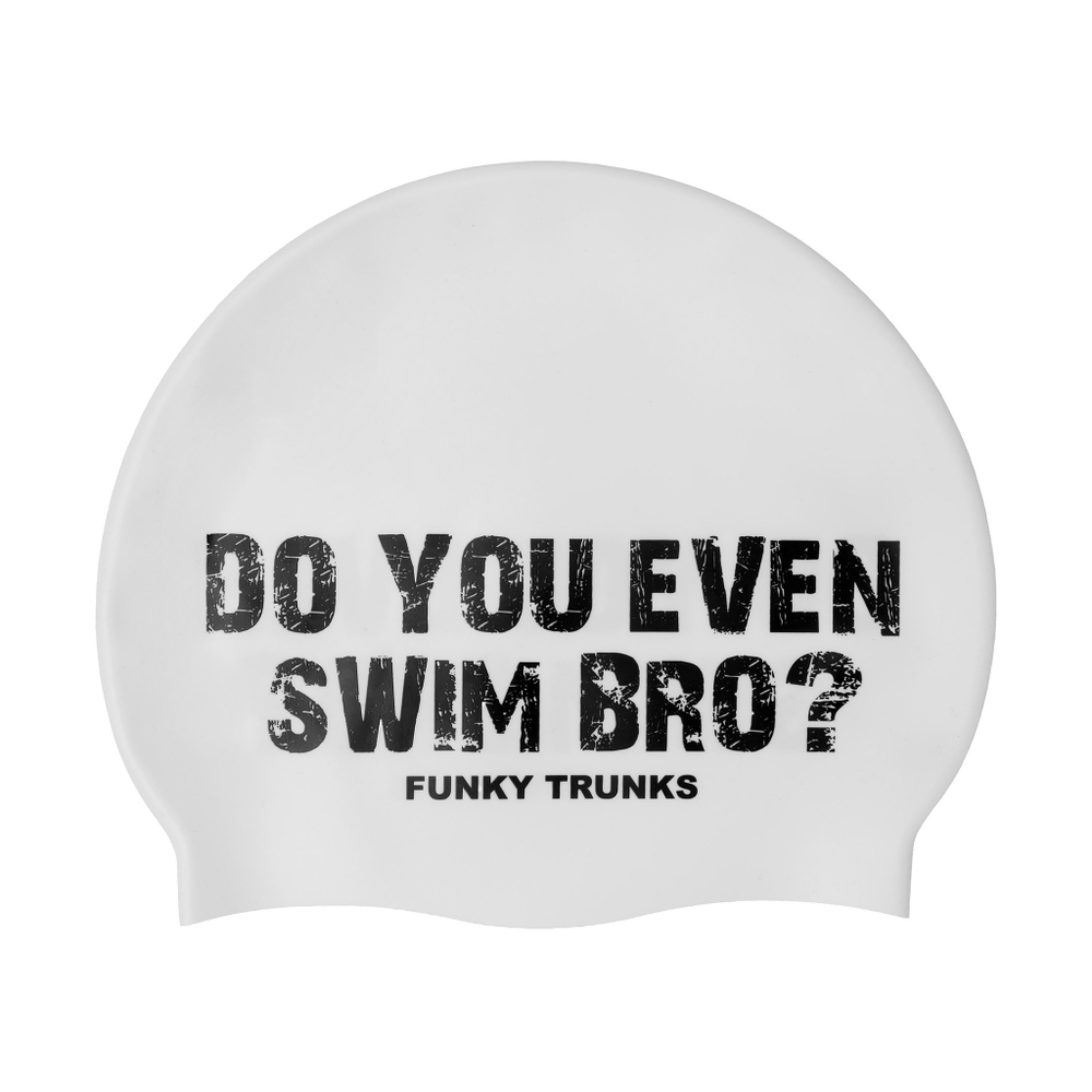Шапочка FUNKY TRUNKS White Swim Bro