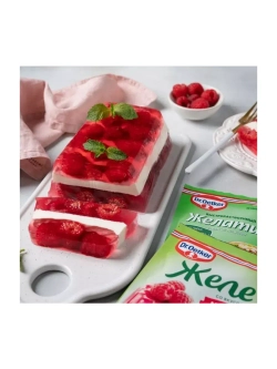 Желе со вкусом малины 45 г * 6 шт