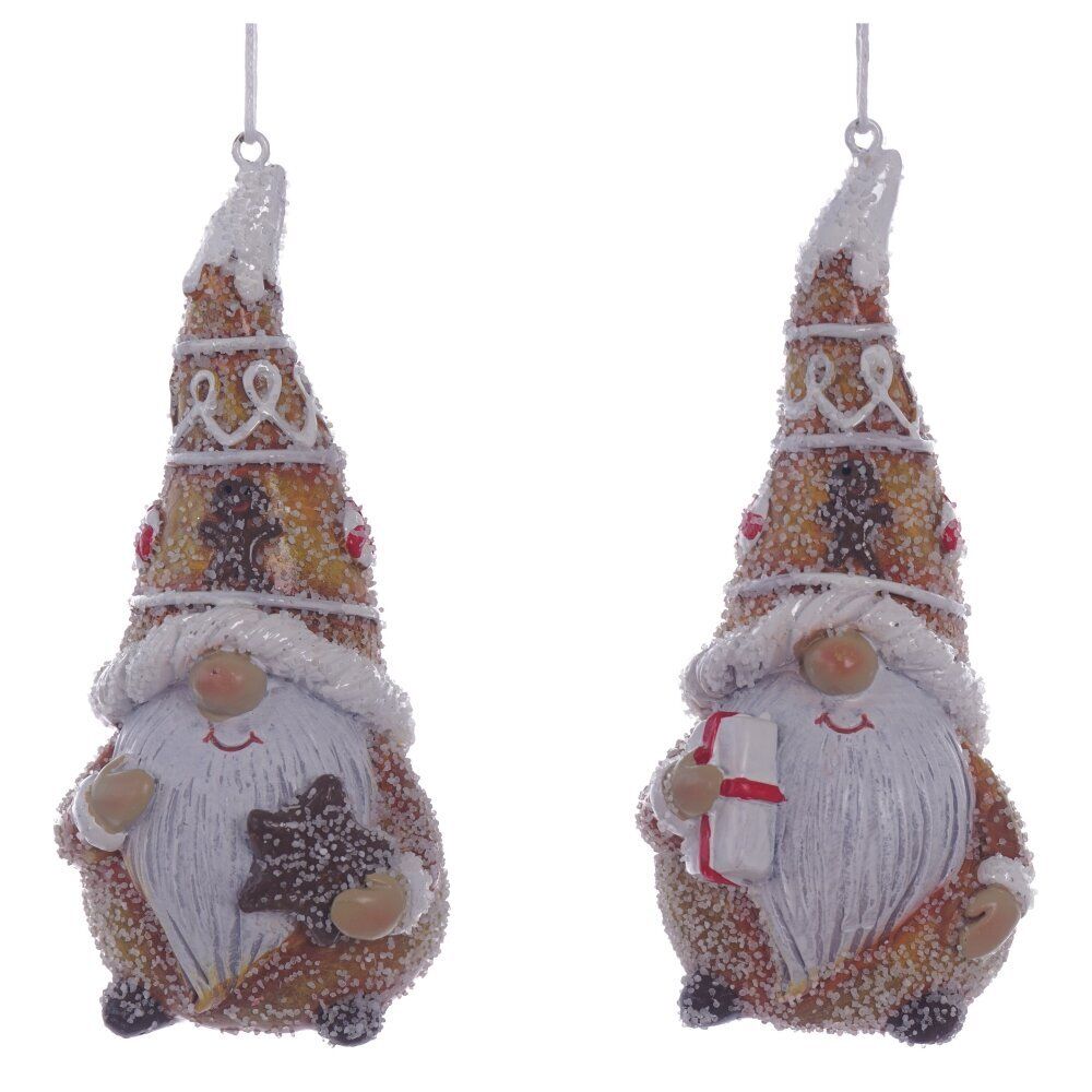 GAEM Фигурка декоративная подвесная "Гном", L4,5 W4,5 H10,5 см, 2в.