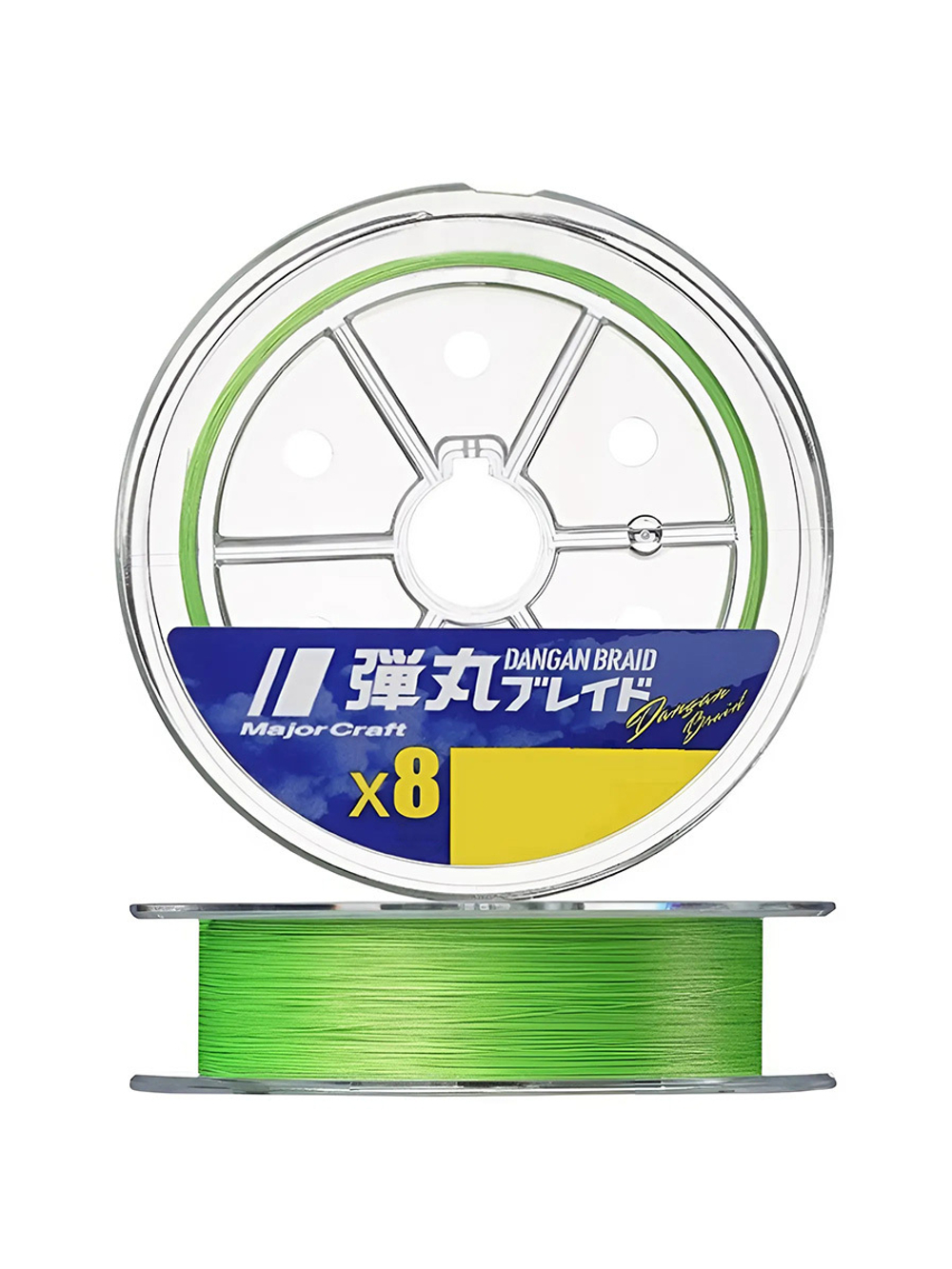 Шнур плетеный Major Craft Dangan Braid 150m X4 (розовый) DBE4-150/0.5PK