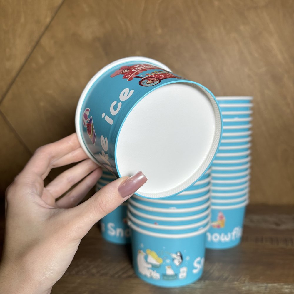 Стаканчики к автомату «Фруктовый снег» для мороженого