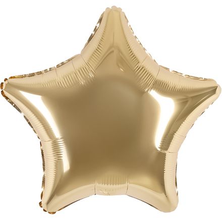 Звезда "Белое золото металлик" 46 см