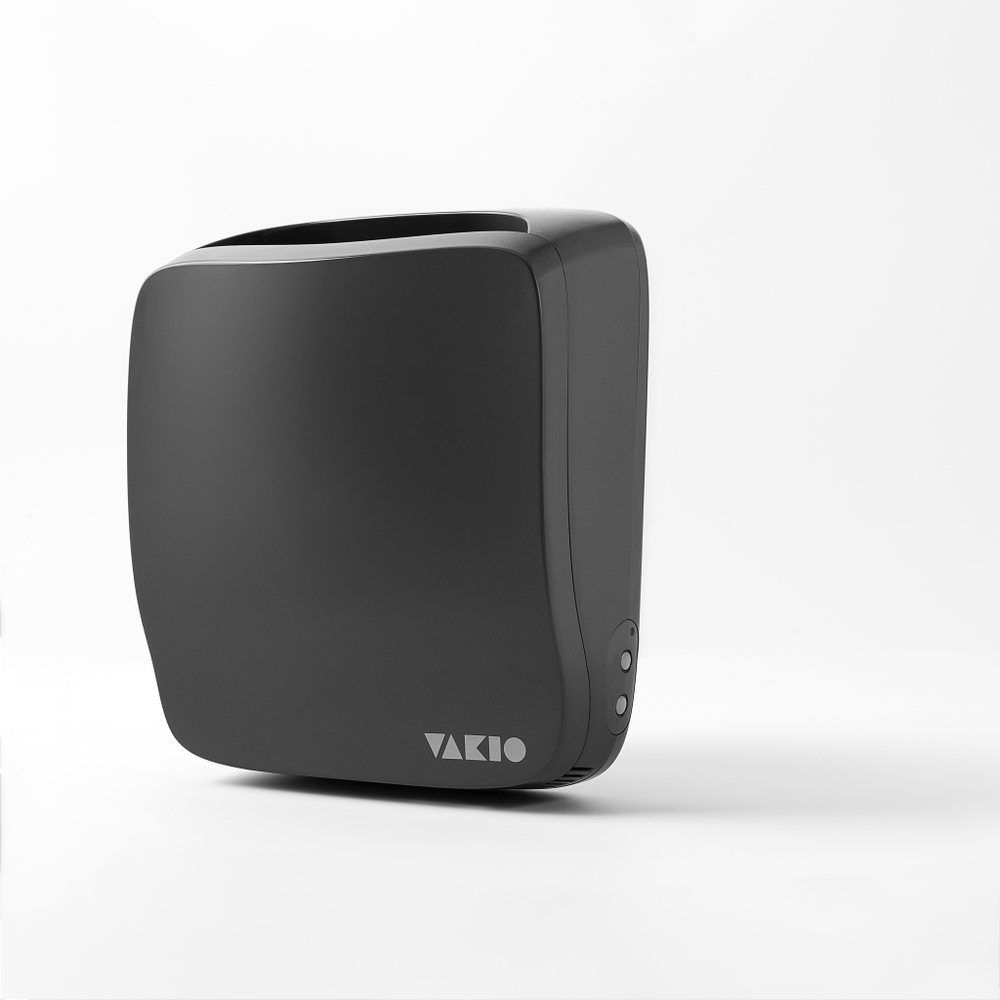 Приточный клапан, прибор вентиляционный, Vakio OpenAir, серый