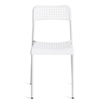 Стул ADDE (mod. C-049) металл/пластик, 39 х 49 х 78 см, White (белый)