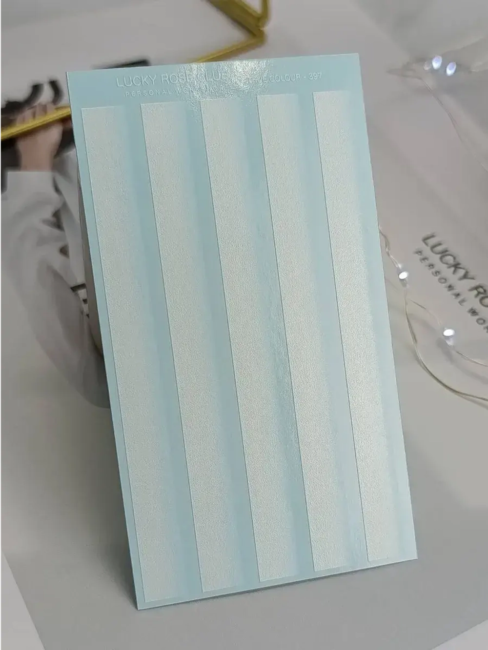 Lucky Rose Слайдеры наклейки для длинных ногтей 397