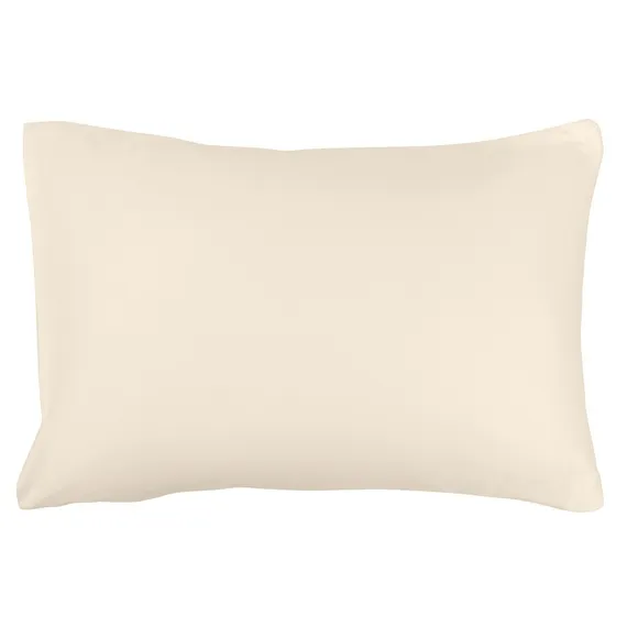 Набор из двух наволочек из сатина белого цвета из коллекции essential, 50х70 см