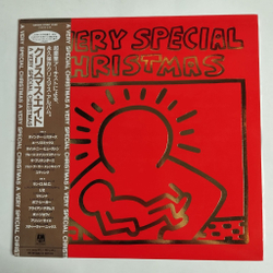 Винтажная виниловая пластинка LP Сборник A Very Special Christmas (Japan 1987) (Obi) (Sting, Madonna, Bon Jovi)