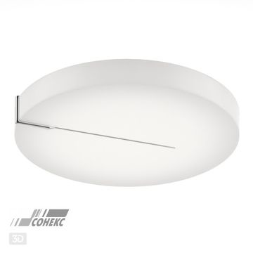 Настенно-потолочный светильник 48W 4000К 3086/DL белый/хром Pin Sonex