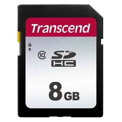 Карта памяти Transcend SDHC 300S Class 10 UHS-I U1 8GB