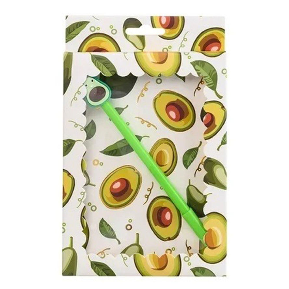 Блокнот детский Basir на замке, с ручкой, формат А6, серия "Авокадо", переплет 7БЦ, 17.5*12 см, 48 листов, ассорти