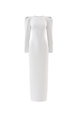 «Lily Grace» платье миди с акцентными плечами