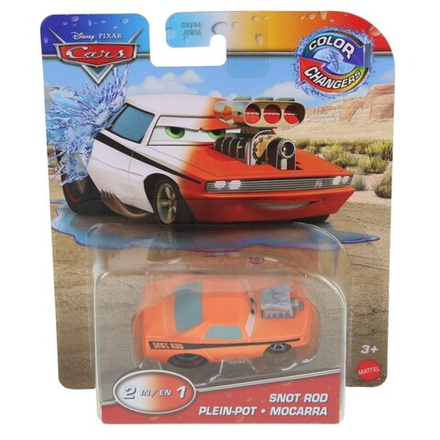 Тачки - Disney Меняющий цвет автомобиль SNOT ROD JHG29