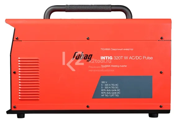 Инвертор сварочный Fubag INTIG 320T W AC/DC PULSE + горелка FB TIG 18 5P 4 м + модуль охлаждения + тележка
