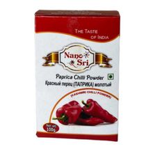 Красный перец паприка Nano Sri Kashmiri Powder, 100 г