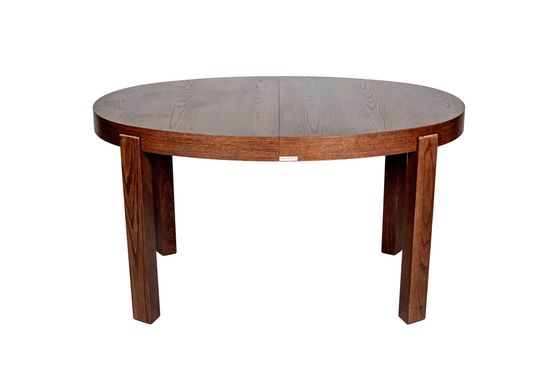 Комплект Стол CERRO 1400 EV с раздвижной овальной столешницей (американский орех) + 4 стула VST-V деревянный / Американский орех