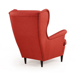 Кресло Redford, рогожка красный
