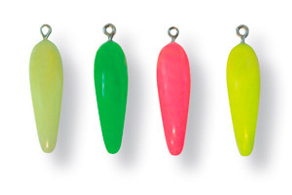 Мормышки фосфорные  №47 "Корюшиная с ушком" 80шт