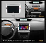 Магнитола для Citroen C4 2004-2011 - Kuberg QLed+2K, Android 14, TS105, Быстрейшая, CarPlay, SIM-слот