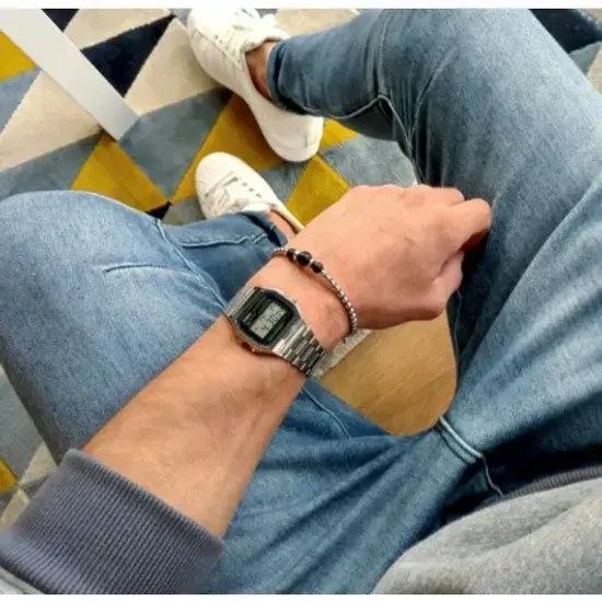 Мужские электронные часы Casio A159WA-N1DF