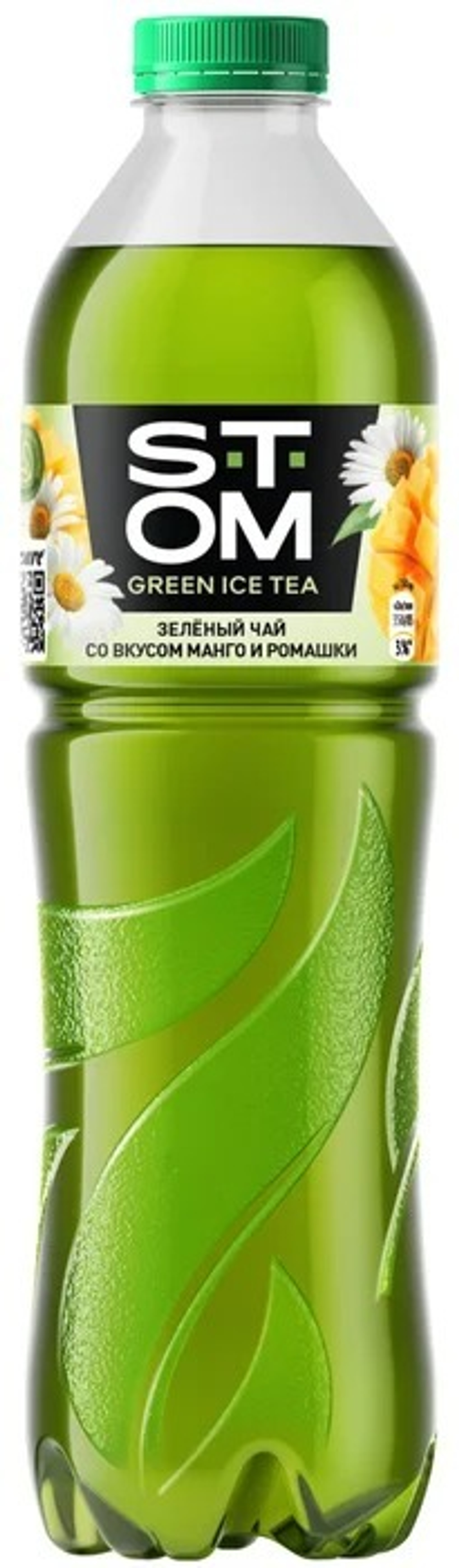 Стом Зеленый Чай со Вкусом Манго и Ромашки 1,5л