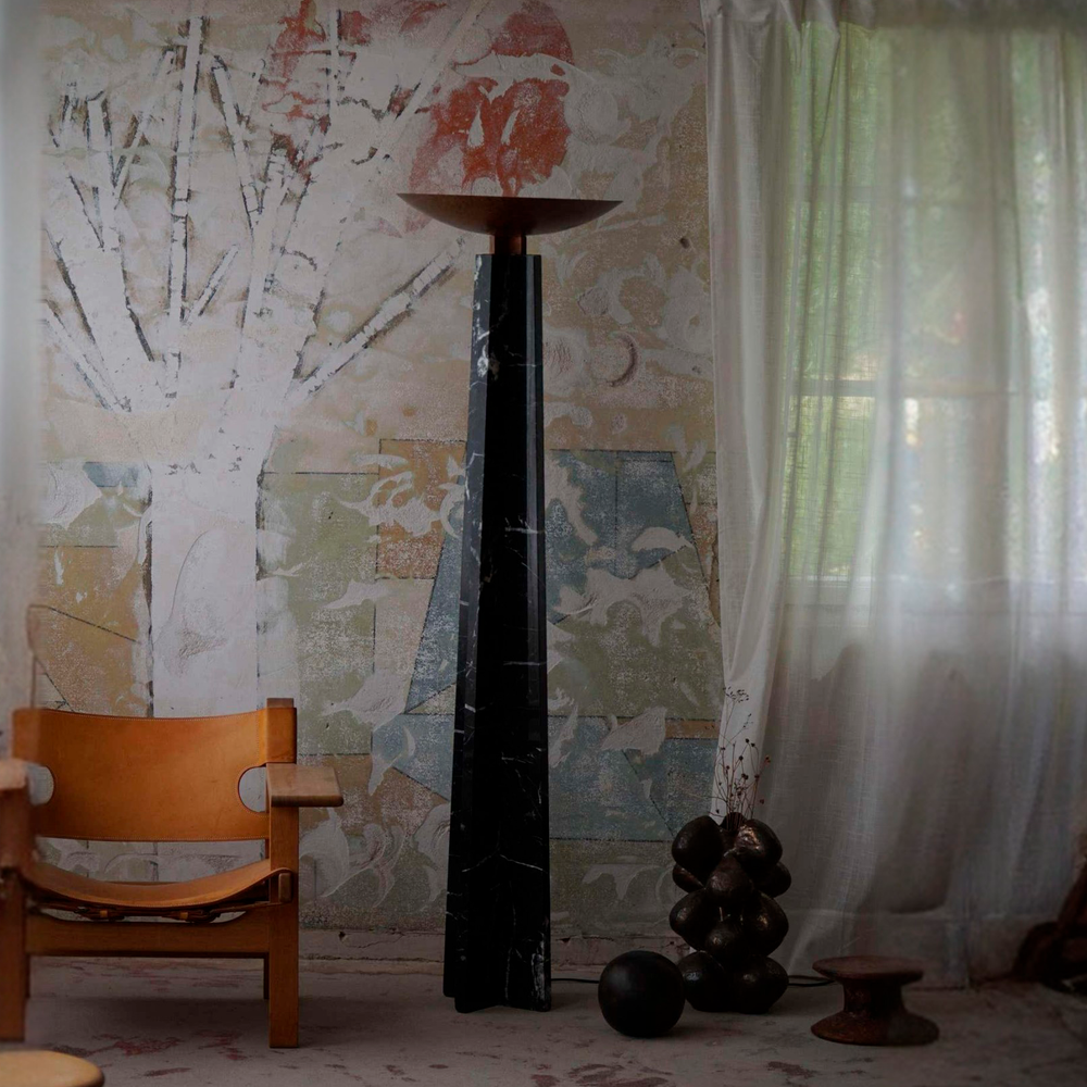 Floor design lamp Wagneriana by Casigliani