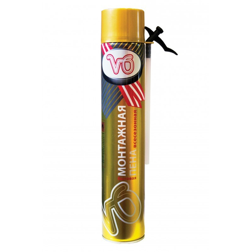 Пена монтажная V6 всесезонная 750мл
