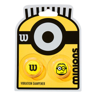 Теннисная ракетка Wilson Minions Vibrations Dampener 2 Pack - Yellow, Blue