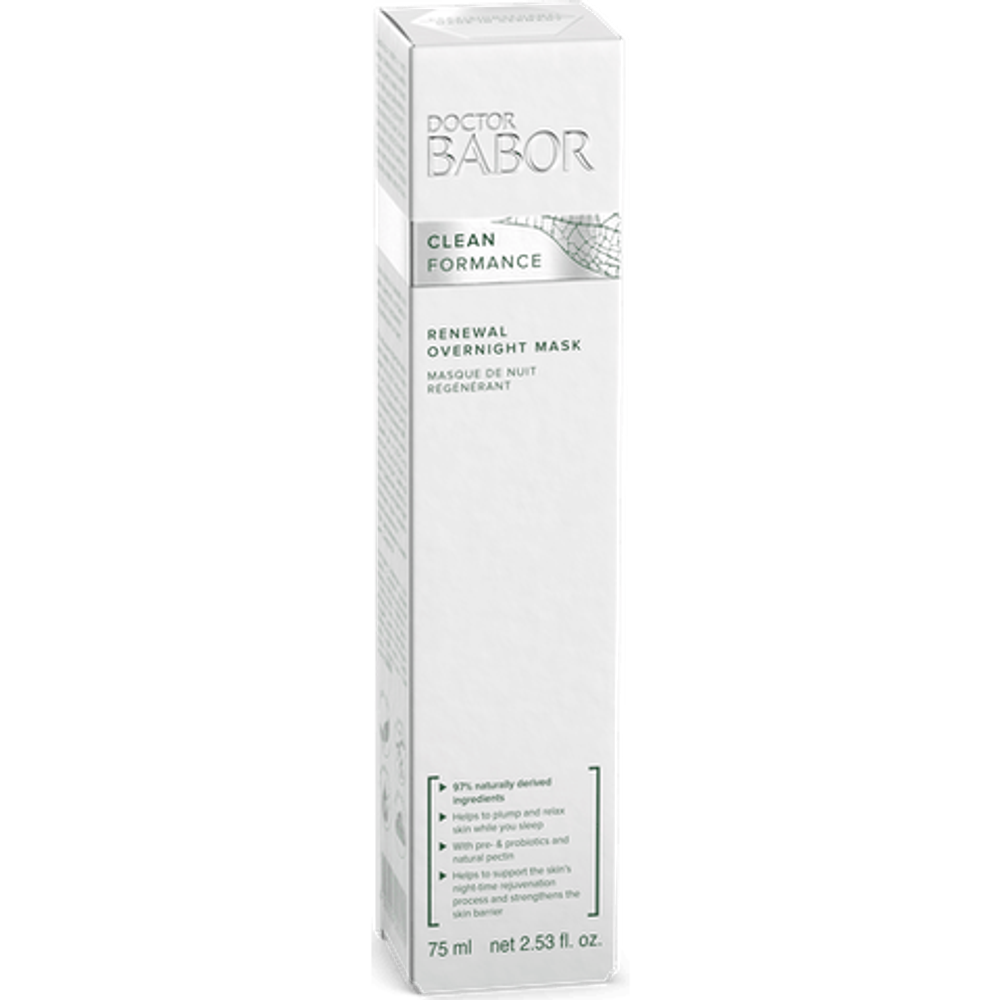Маска ночная обновляющая BABOR CLEANFORMANCE / Renewal Overnight Mask 75 мл