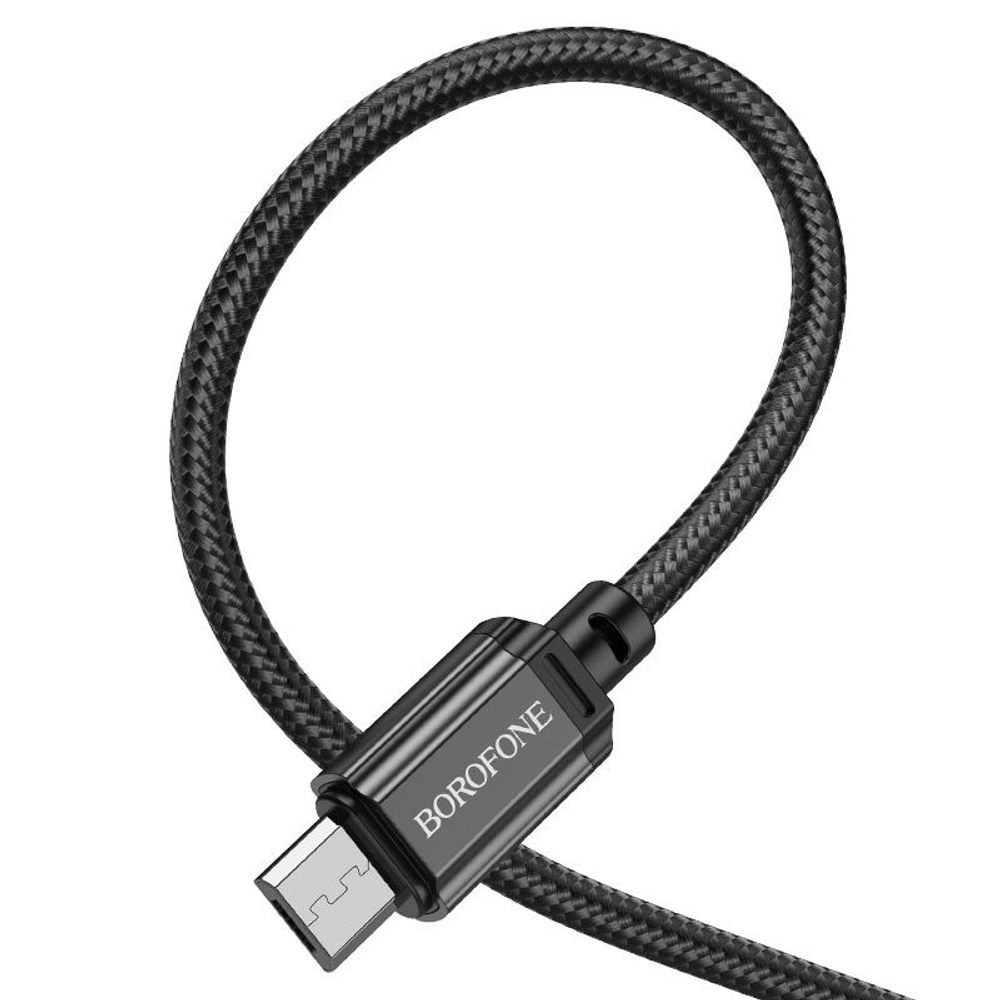 Кабель USB - Micro BOROFONE BX87 (черный) 1м