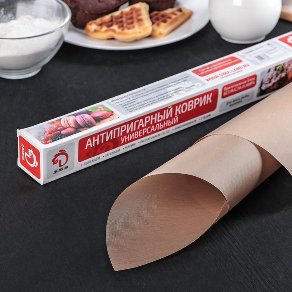 Коврик антипригарный, Тефлоновый 33×45 см