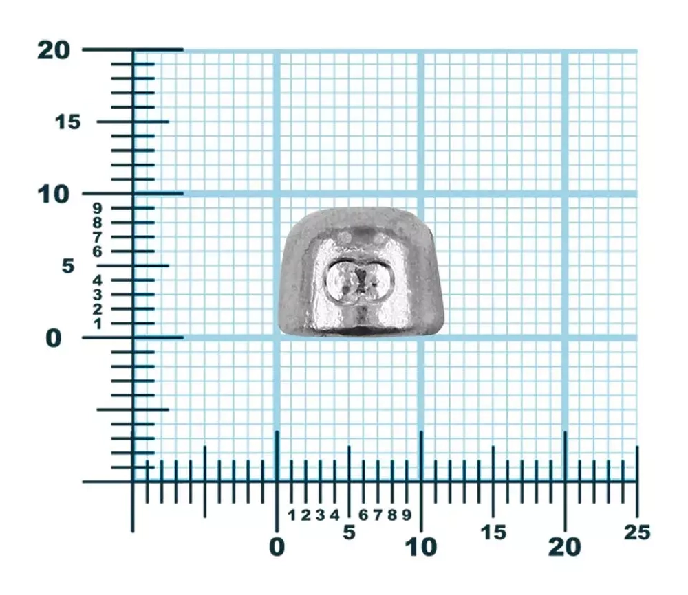 Груз "Пуля" для спиралей Jig Spring (3шт/уп)