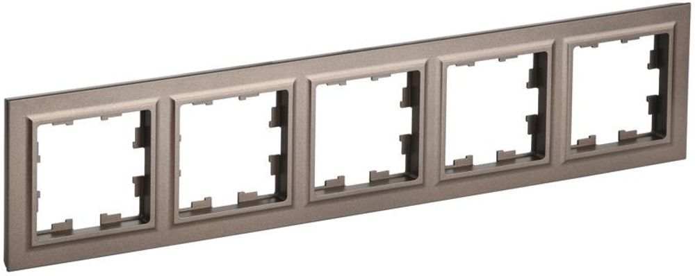 Рамка 5-м BRITE РУ-5-БрТБ бр. IEK BR-M52-K45 Рамка 5-м BRITE РУ-5-БрТБ бр. IEK BR-M52-K45