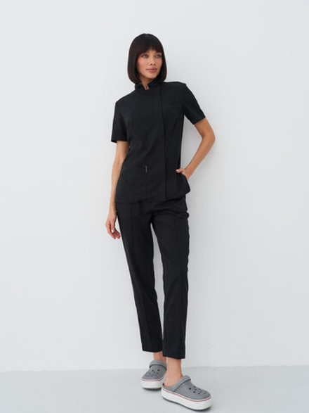 Блуза женская м212 liberty комфорт черный53