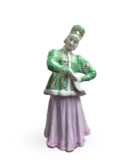 Фарфоровая статуэтка "Лебедушка" (Дулево)