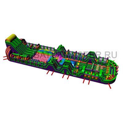 Надувной парк "Время приключений"