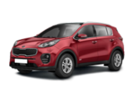 Kia Sportage IV 2016-2021 на низкий рейлинг