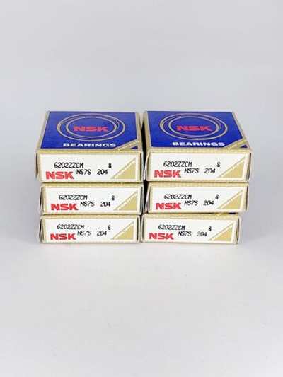Подшипник NSK 6202ZZCM_HPS 15х35х11 мм к-т 6 шт.