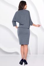 Платье БР-Картье, блю грэй (Акция)