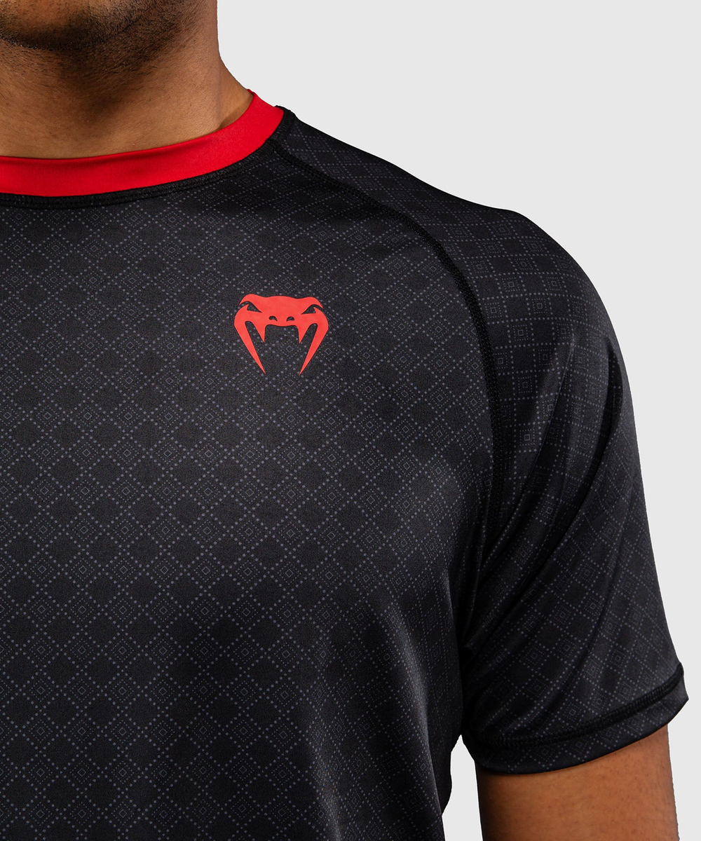 Футболка спортивная Venum x Roger Gracie Black/Red