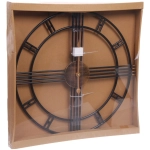 Часы настенные «LOFT HOME « 50см, черные