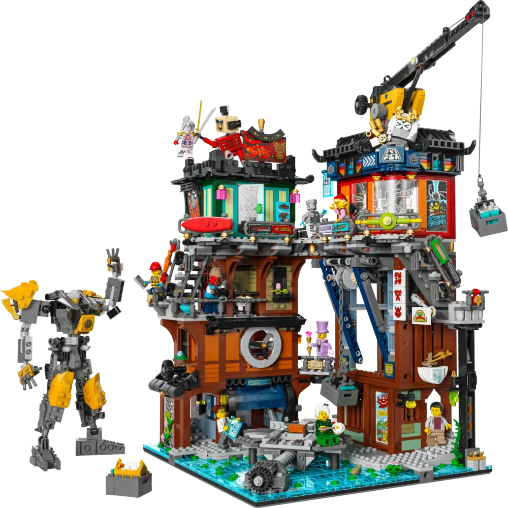 Конструктор LEGO Ninjago 71837 Городские мастерские NINJAGO