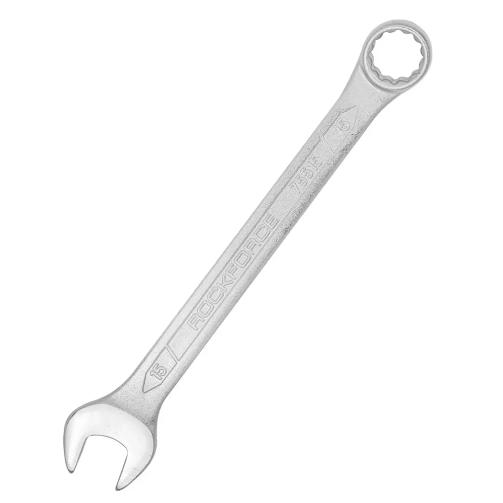 Ключ комбинированный 15мм RockForce##Rock FORCE RF-75515