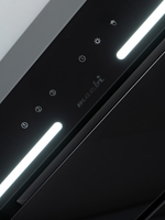 Вытяжка кухонная MACBI встраиваемая M-Box-G60G BLACK 850м3/ч Черная (управление жестами)