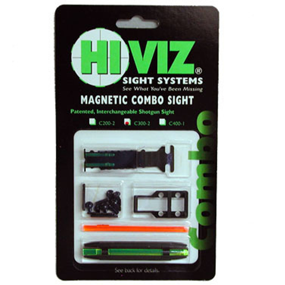 HiViz комплект из мушки и целика (модели TS-2002 и M200, 4,2мм - 6,7мм